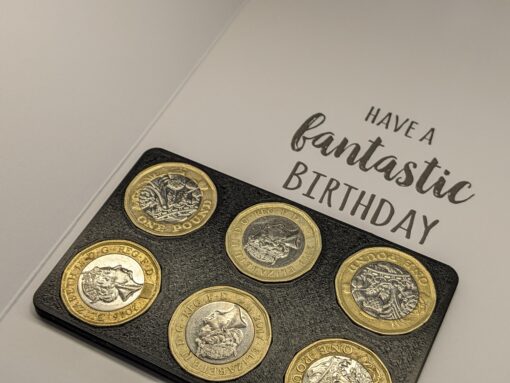 £6 Pound Coin Holder Credit Card Size Tray Slim Wallet Insert UK Travel Gift EDC - Image 10