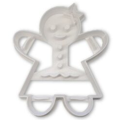 Gingerbread Lady Woman Cookie Cutter Cake Decorating Fondant Biscuit Xmas