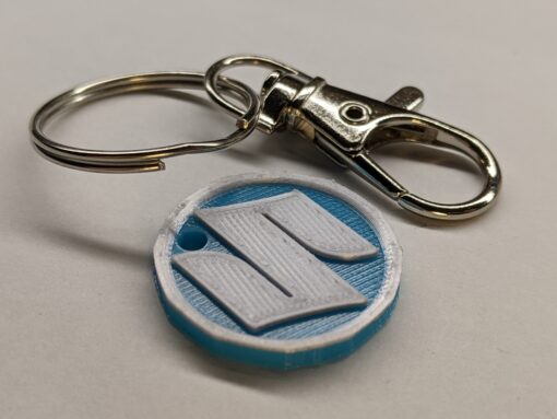 Car Logo £1 Coin Shopping Trolley Token Key Ring Handcrafted Key Chain - Image 12