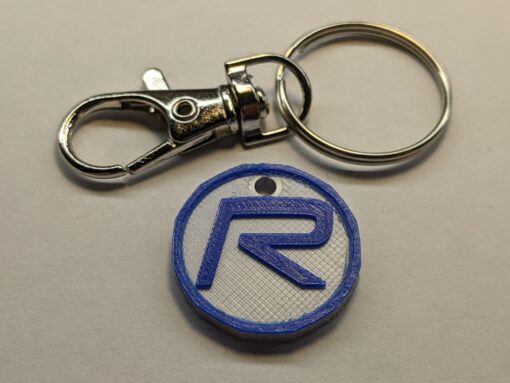 Car Logo £1 Coin Shopping Trolley Token Key Ring Handcrafted Key Chain - Image 13