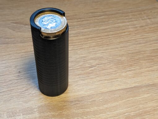 Quick Spring Release £20 Coin Holder & Coin Counter. Compact, Handmade & Unique - Image 6
