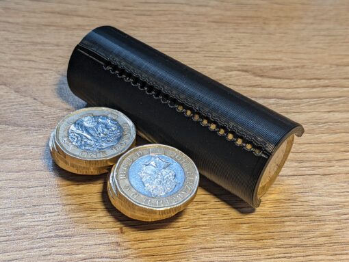 Quick Spring Release £20 Coin Holder & Coin Counter. Compact, Handmade & Unique - Image 4