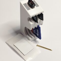 Micro SD, SD & USB Holder. Desk Tidy / Wall Mount Storage