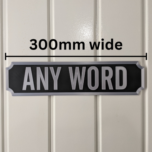 Custom Personalised Vintage Style Wall Plaque / Sign - Any Name - Image 9