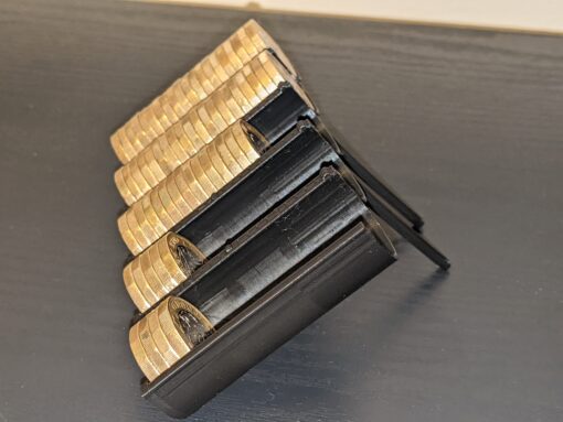 £100 & £200 £1 Holders. Wall Desk Mount. Money Organizer Savings Gift Tray Rack - Image 5