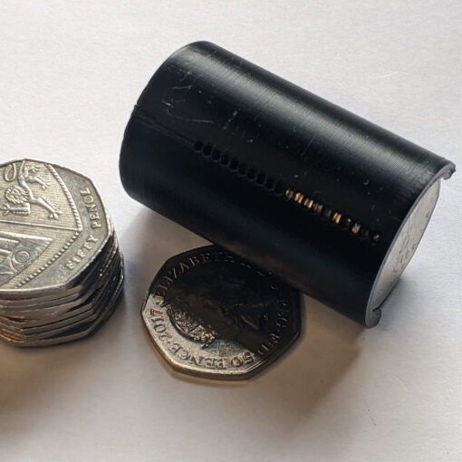 £1 & 50p Coin Dispensers – 2 Pack, 20 Coins Each, Spring Release Holders - Image 9