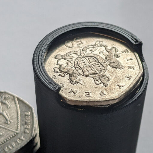£1 & 50p Coin Dispensers – 2 Pack, 20 Coins Each, Spring Release Holders - Image 10