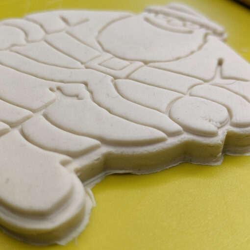 Father Christmas Embossing Cookie Cutter. Biscuits Fondant Icing Clay (10cm UK) - Image 7
