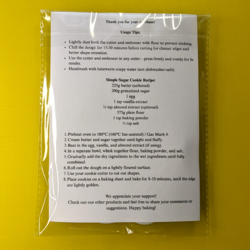 Father Christmas Embossing Cookie Cutter. Biscuits Fondant Icing Clay (10cm UK) - Image 10