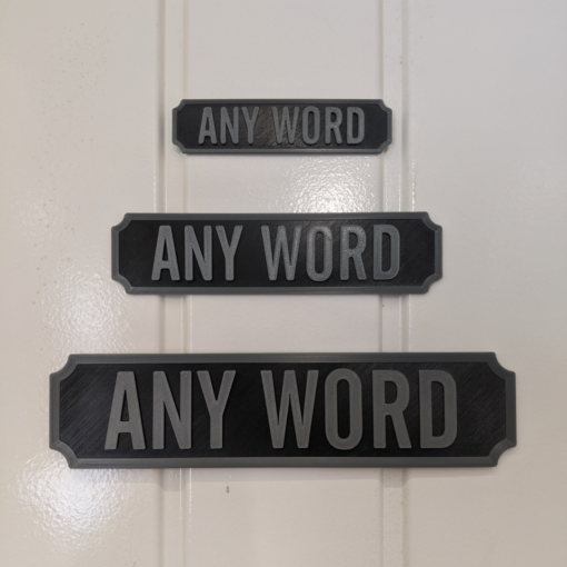 Custom Personalised Outdoor Vintage Style Wall Plaque / Sign - Any Name - Image 8