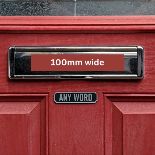 Custom Personalised Outdoor Vintage Style Wall Plaque / Sign - Any Name - Image 5