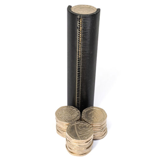 20p x 50 £10 Coin Holder. Spring-Release Dispenser, Compact, Unique - Image 4