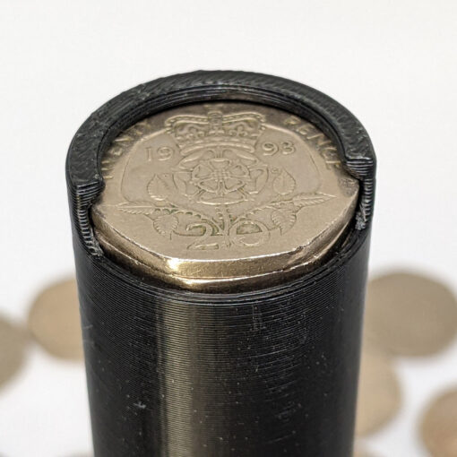20p x 50 £10 Coin Holder. Spring-Release Dispenser, Compact, Unique - Image 8