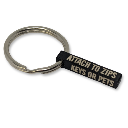 Personalised Black Key Tag – Custom Engraved Name, Pet ID, Contact Info - Image 5