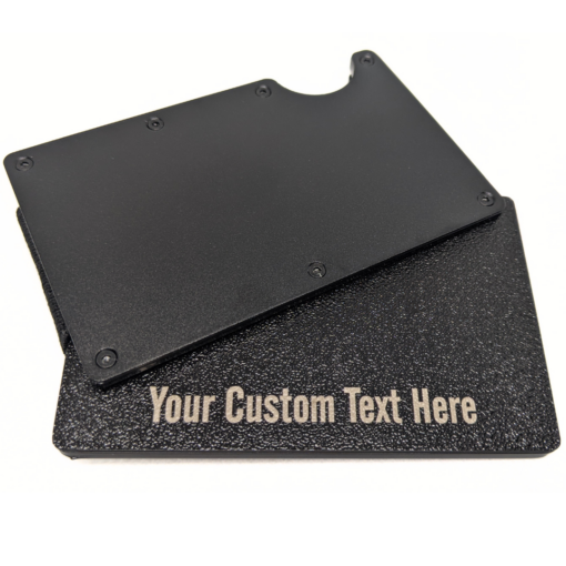 Coin Tray & Lid Slim Wallet Personalised Engraved UK Gift EDC Storage Accessory - Image 6