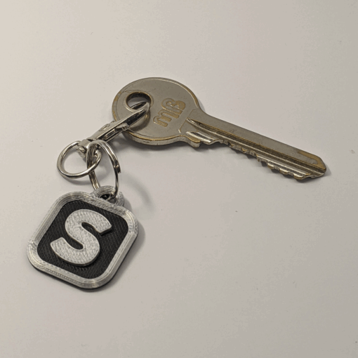 Monogram Keychain Tag – Personalised Name ID for Keys, Pets, School Bags - Image 9