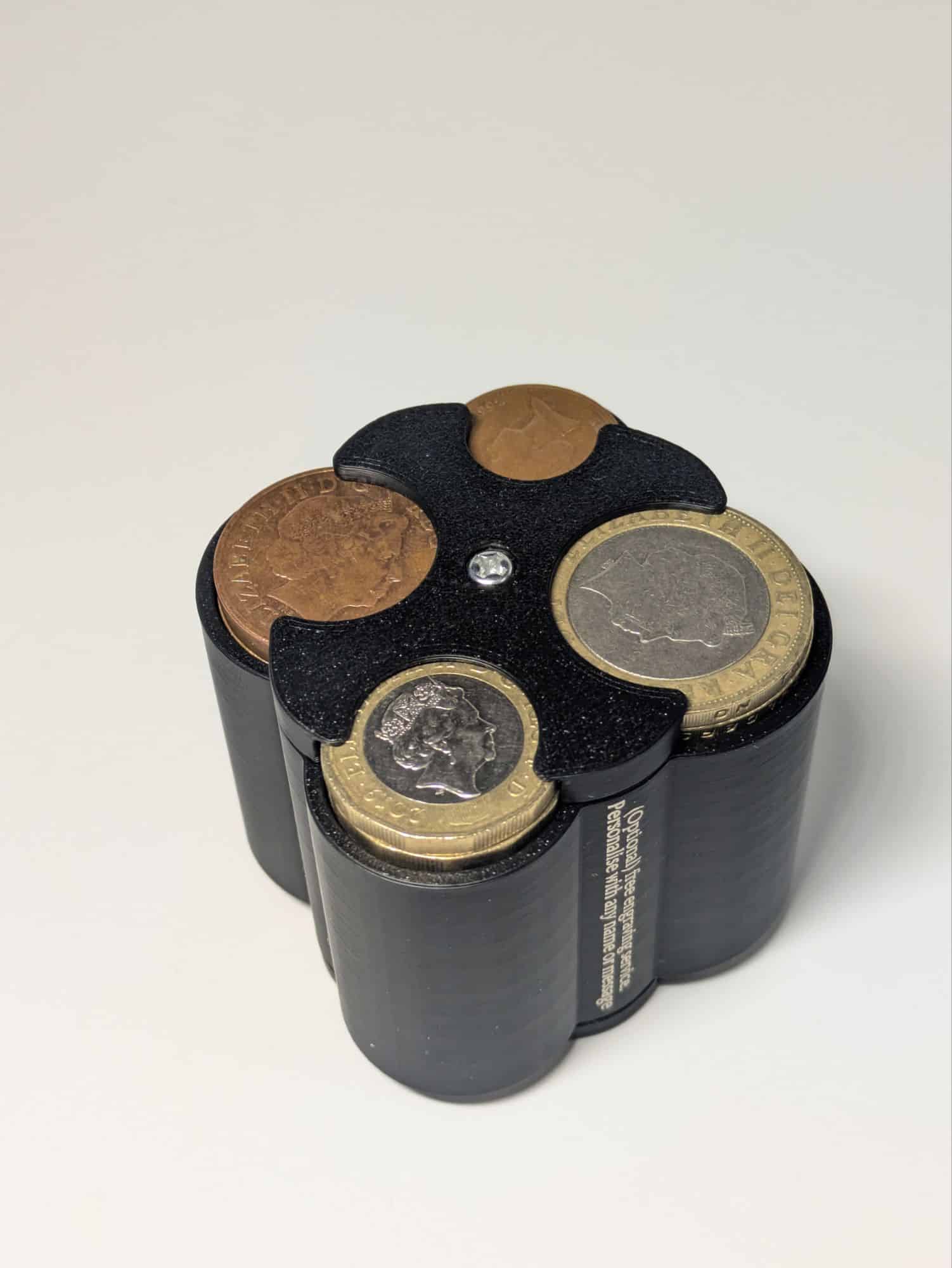 Spring Loaded Multi Cylinder Complete UK Coin Holder Compact Car Money Organiser - Image 8