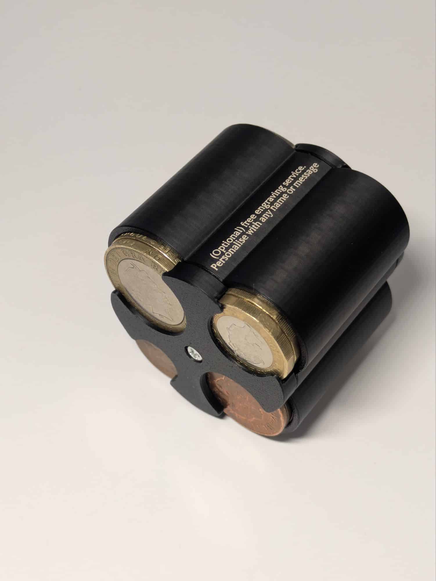 Spring Loaded Multi Cylinder Complete UK Coin Holder Compact Car Money Organiser - Image 17