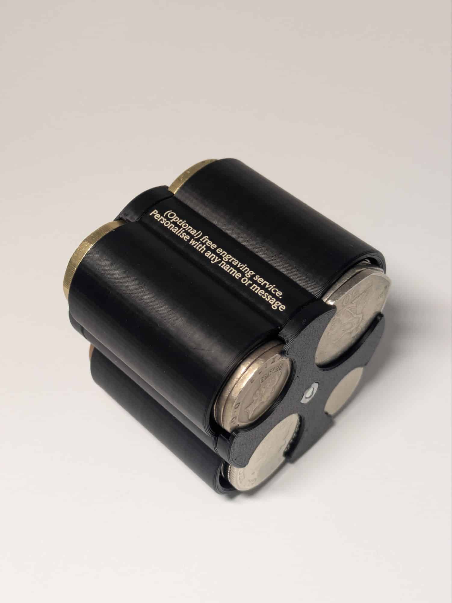 Spring Loaded Multi Cylinder Complete UK Coin Holder Compact Car Money Organiser - Image 23