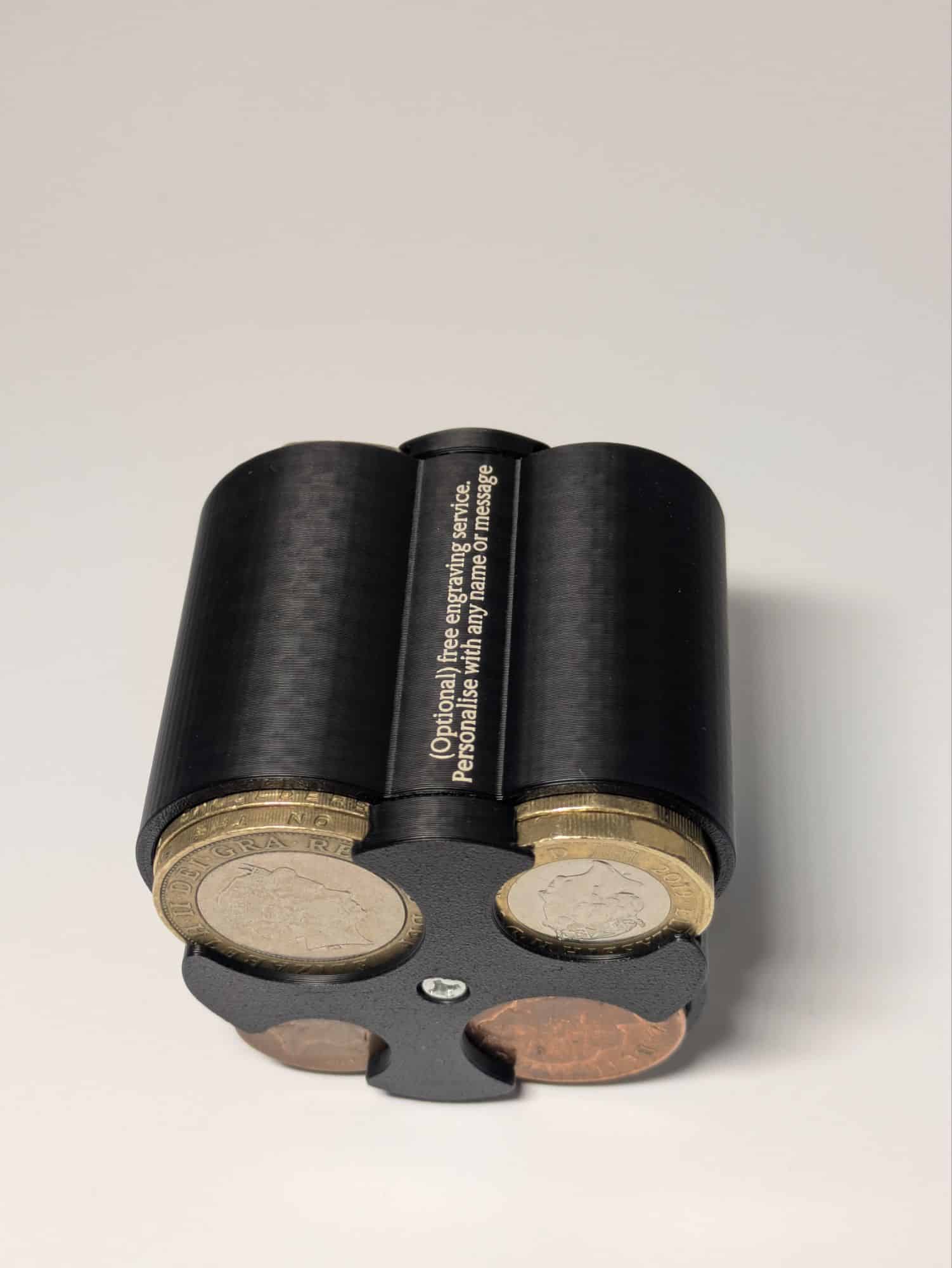 Spring Loaded Multi Cylinder Complete UK Coin Holder Compact Car Money Organiser - Image 19