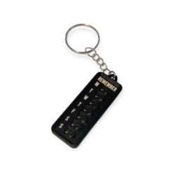 Weekly Tracker Keyring