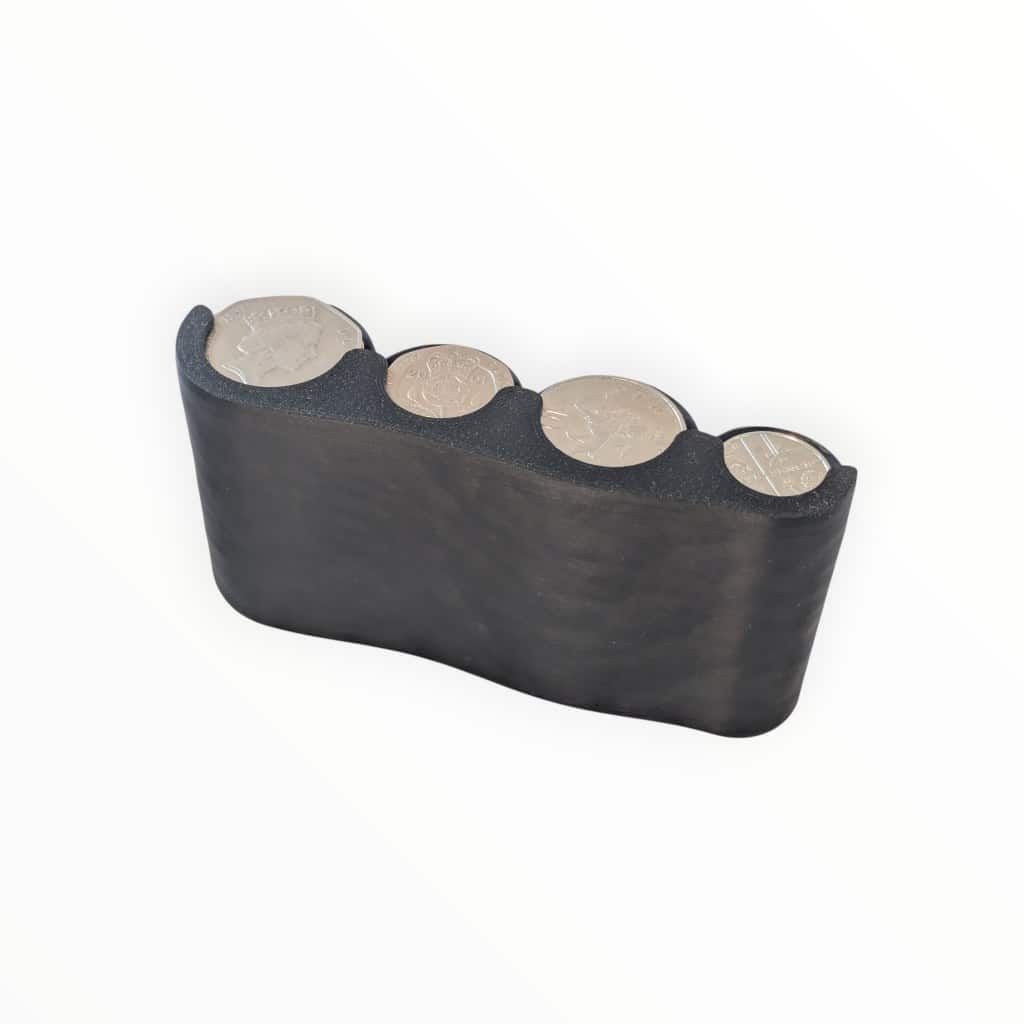 Straight UK Coin Holder Practical Spring Loaded All 8 Coins Compact Organiser - Image 10