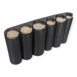 UK Coin Dispenser Spring Loaded Cash Change Holder Personalised Engraved Gift