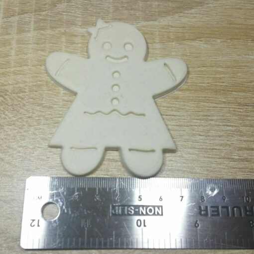 Gingerbread Lady Woman Cookie Cutter Cake Decorating Fondant Biscuit Xmas - Image 5