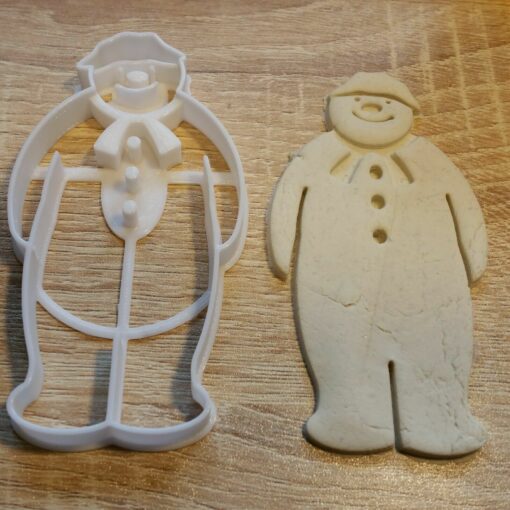 Snowman & Dog Cookie Cutters for Biscuits, Gingerbread, Fondant, Playdoh - Image 4