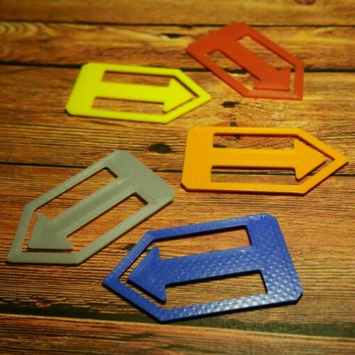 Arrow Bookmark 5pcs/ Set. Book Mark Page Line Clip Holder Kids School Stationary - Image 4